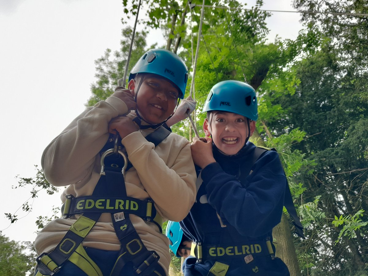 Problem-solving and risk-taking; just another day on a Year 7 residential school trip #StMargaretsSchool #StMargaretsYear7 #SchoolTrips