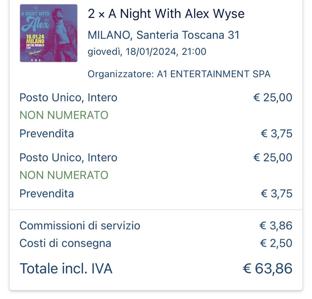 La campania c’è 🫶🏼
#alexwyse