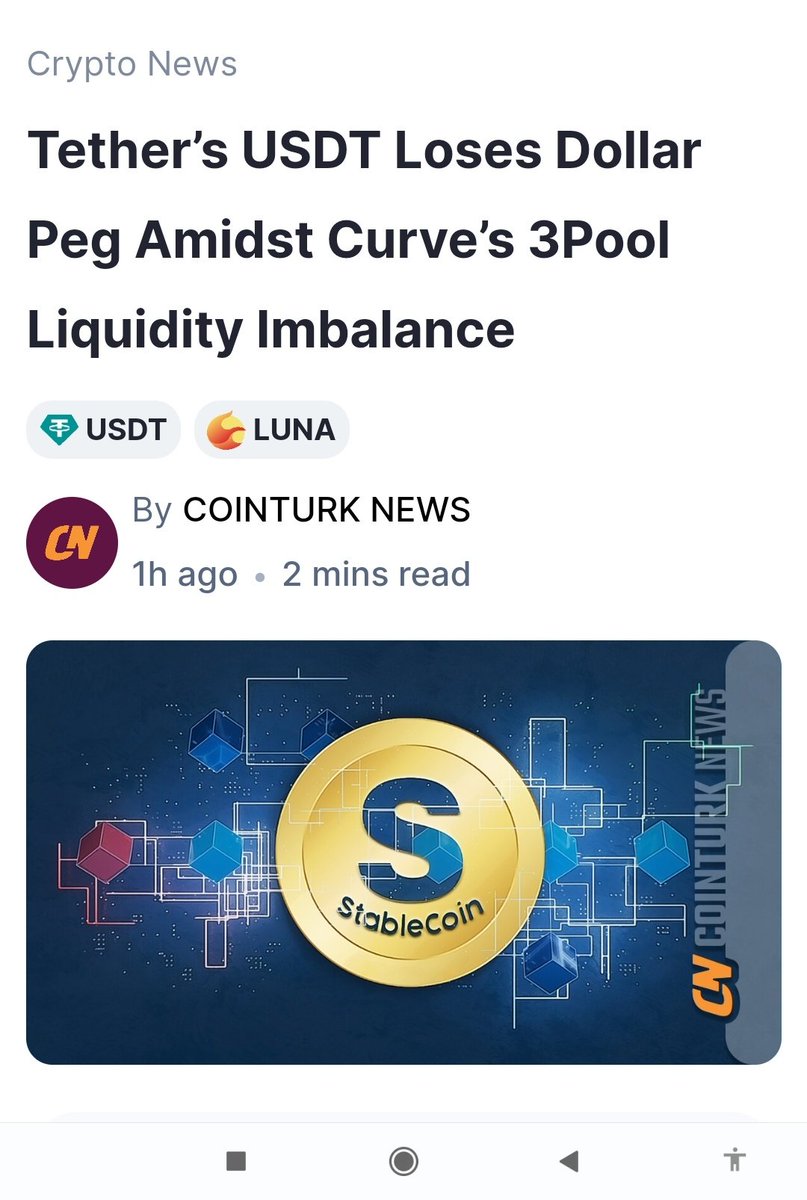 T3chBurst's tweet photo. Dollar pegs aren't peggin! 👀👀

#CryptocurencyKE 🇰🇪 #SpaceYaCrypto #Bitcoin https://t.co/vxutRWq8r6