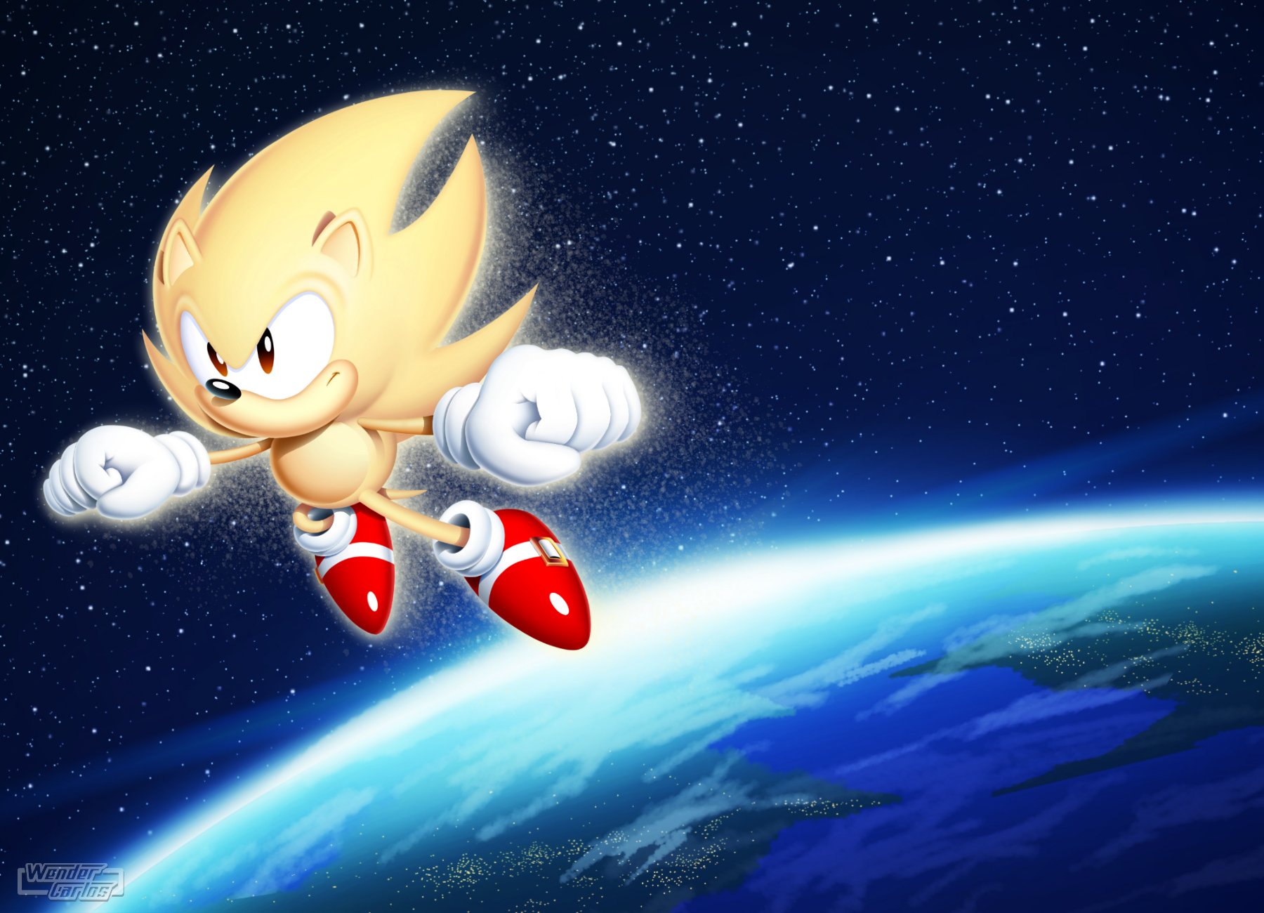 SUPER SONIC 2.0  Sonic, Sonic fan art, Classic sonic