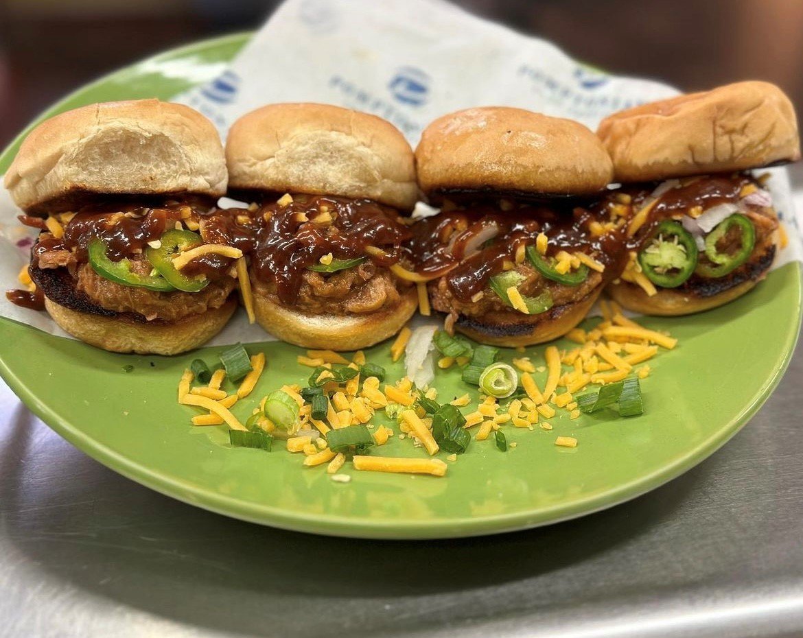 It's time for some Pulled Pork Sliders. Yum!

#pomptonian #foodservice #cafeteria #cafe #sliders #pork #pulledpork # #jalapeno #peppers #cheese #bbq #barbecue #bitesize #mini #delicious #food #foodie #sandwiches #sammies #kitchen #culinary #cook #homemade #cooking #picoftheday