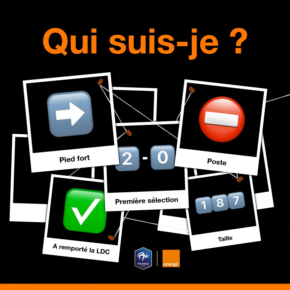 𝑸𝒖𝒊 𝒆𝒔𝒕-𝒄𝒆 ?​ 🧐

Pour tenter de gagner un maillot tricolore 🇫🇷 : ​

𝟏 – 𝐋𝐢𝐤𝐞𝐳 𝐜𝐞 𝐭𝐰𝐞𝐞𝐭.​
𝟐 – 𝐄́𝐜𝐫𝐢𝐯𝐞𝐳 𝐯𝐨𝐭𝐫𝐞 𝐫𝐞́𝐩𝐨𝐧𝐬𝐞 𝐞𝐧 𝐜𝐨𝐦𝐦𝐞𝐧𝐭𝐚𝐢𝐫𝐞.​

​Tirage au sort parmi les bonnes réponses le lundi 26 juin. 🍀