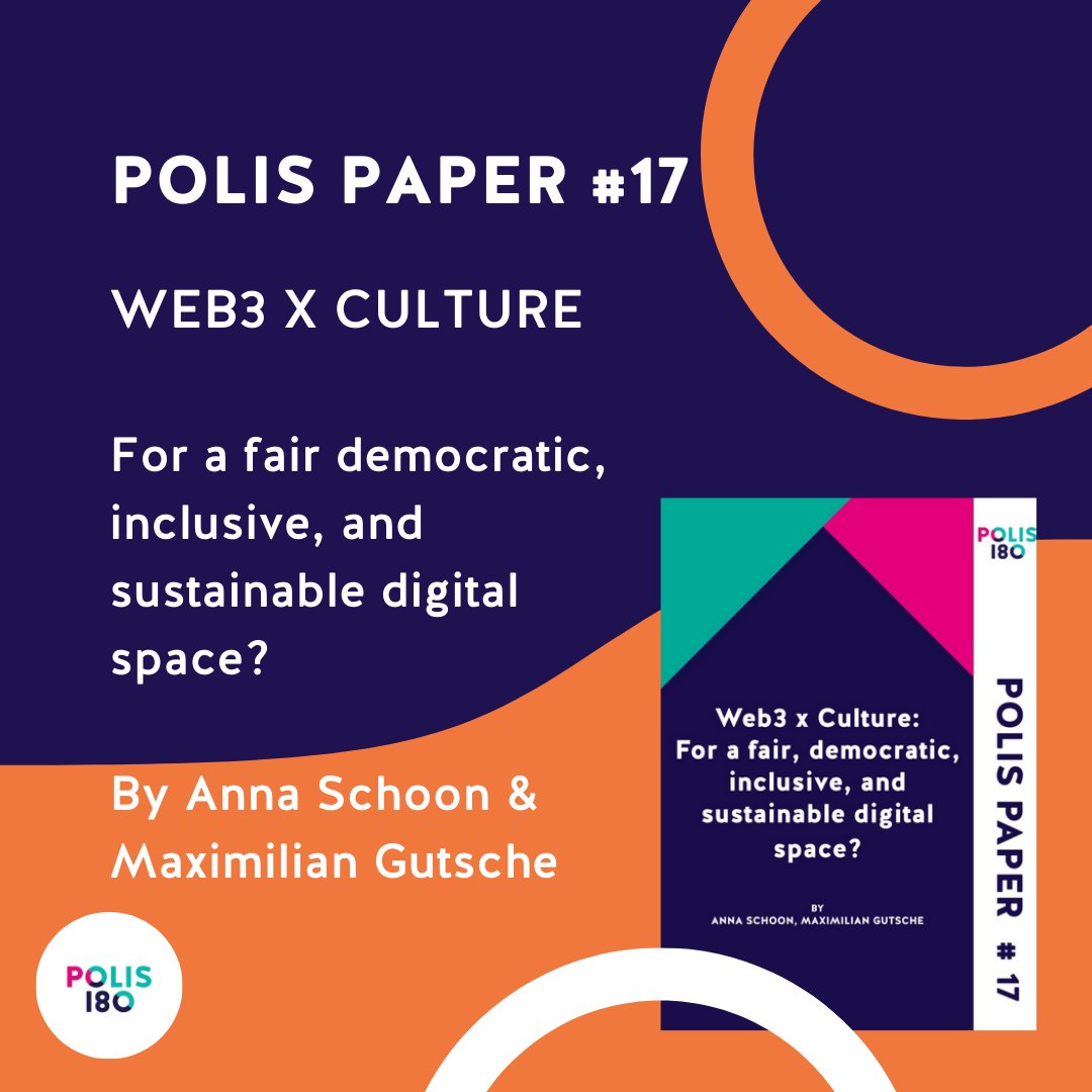 This paper formulates recommendations on how to actively shape the emerging ownership economy in GER and  the EU, and on how to make web3 live up to its potential of contributing to a fairer, democratic, inclusive &amp; sustainable digital space. ow.ly/zi8X50OPq0B