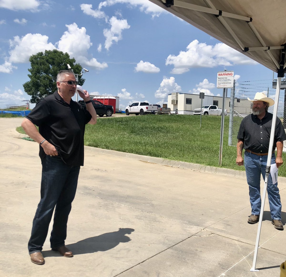 UshaReddiKS's tweet photo. The Joint Committee on State Building Construction visited sites and received construction updates on the Docking building, Kansas Department of Health and Environment, and Joint Forces Headquarters on Forbes Field. #dockingbuilding #kdhe #forbesfield #construction #KS https://t.co/LEdV9NALlT