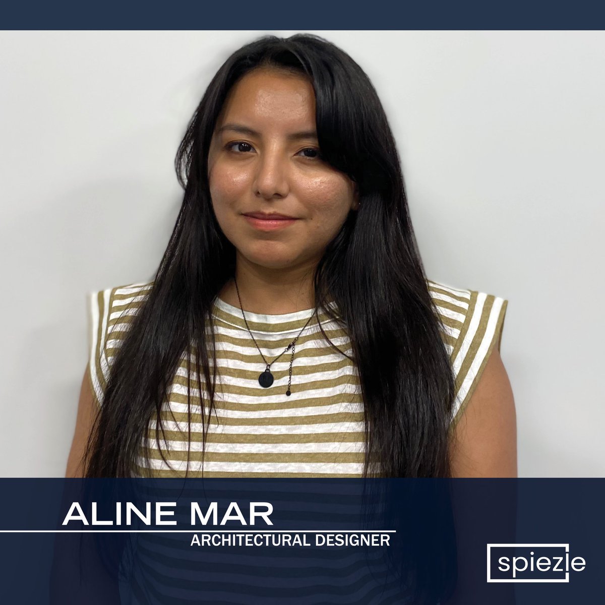 SpiezleArch's tweet image. Please join us in welcoming Aline Mar, Architectural Designer to Spiezle. We are happy to have you on board! #spiezle #recruiting #architecturaldesigner #newhires