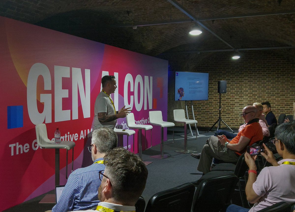 #MarcusBowles on The intersection of Generative AI and the Creative Industry

#GenAiCon #AiSummit #LondonTechWeek