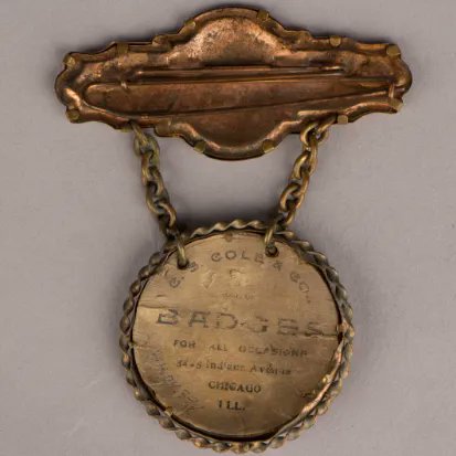 'Utah' Civil War Medal circa 1900 🎖️. This “Utah” badge depicting a camp of Union soldiers was found in the home of the donor’s mother and donated to the Historical Society in 1984. #UtahHistory C.S. Cole & Co. artifact no. 1984-039-001 Donated by Anthony Arnason