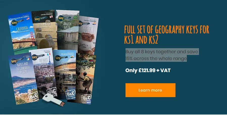 ***GEOGRAPHY UNIT BUNDLE *** 

Looking to refresh your geography resources for the new academic year? 

Buy 8 of our geography keys and you could pay just £121.99, saving 15%! 

Find out more here: buff.ly/43uHvIy 

#PrimaryGeography #edutwitter #geographyteacher