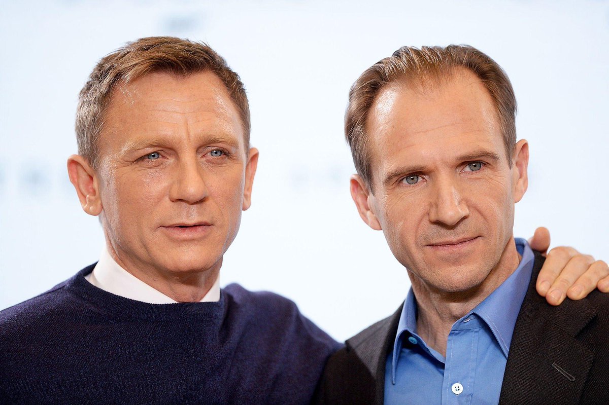 Daniel Craig & Ralph Fiennes 💐✨️