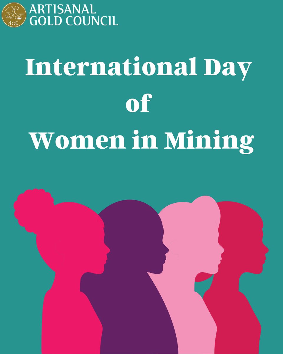 1. Today is #internationaldayofwomeninmining

Today, we recognize all the women working in artisanal and small-scale mining, directly or indirectly, and how they are contributing to the formalization and professionalization of the sector. #asgm #makemercuryhistory