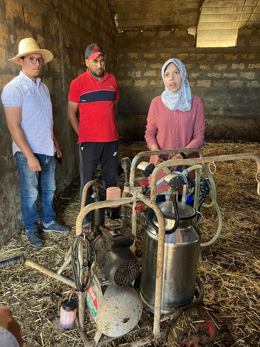 We were proud to host @MBousquetEU  and @EIBGlobal teams today to show them how we work to increase the #foodresilience of the farmers we work with everyday, in Morocco and elsewhere #sustainablefoodsystems #danoneecosystem