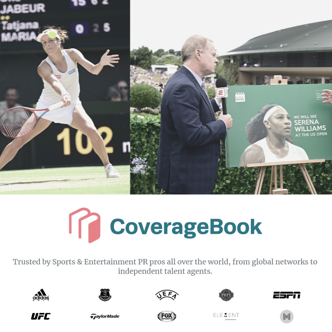 Whilst our #Sports PR friends are busy getting coverage for their clients during the <a href="/rolandgarros/">Roland-Garros</a>, our tech will happily do the heavy lifting for their coverage report 🎾

ESPN did this during their coverage of <a href="/Wimbledon/">Wimbledon</a> 2022 and served up a whopping 253M estimated views in an