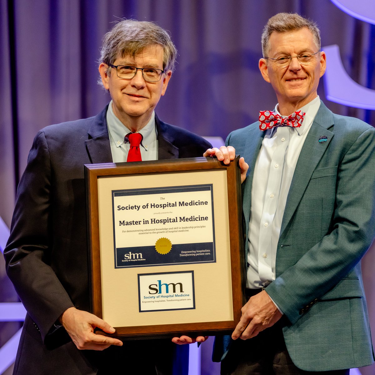 Congratulations to Dr. Daniel Payson Hunt on his recent Master in Hospital Medicine Award! 🏆

Dr. Hunt was recognized for consistent, long-standing service and citizenship to his patients, colleagues, and the field of hospital medicine.👏