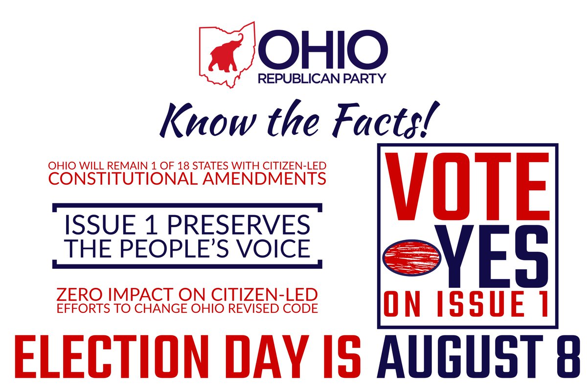 Ohio Issue 1 2023 Vote Yes