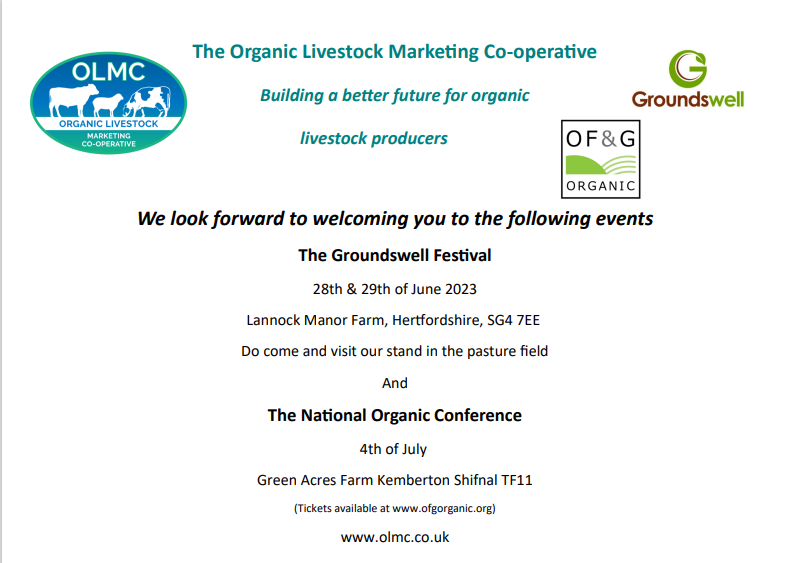 📌Do come and join us at the following events
#agriculturalshow #networking #innovation #farmers #growers #foodproduction #regenerativefarming #environment
<a href="/Groundswellaguk/">Groundswell</a>  <a href="/ofgorganic/">OF&G</a>
