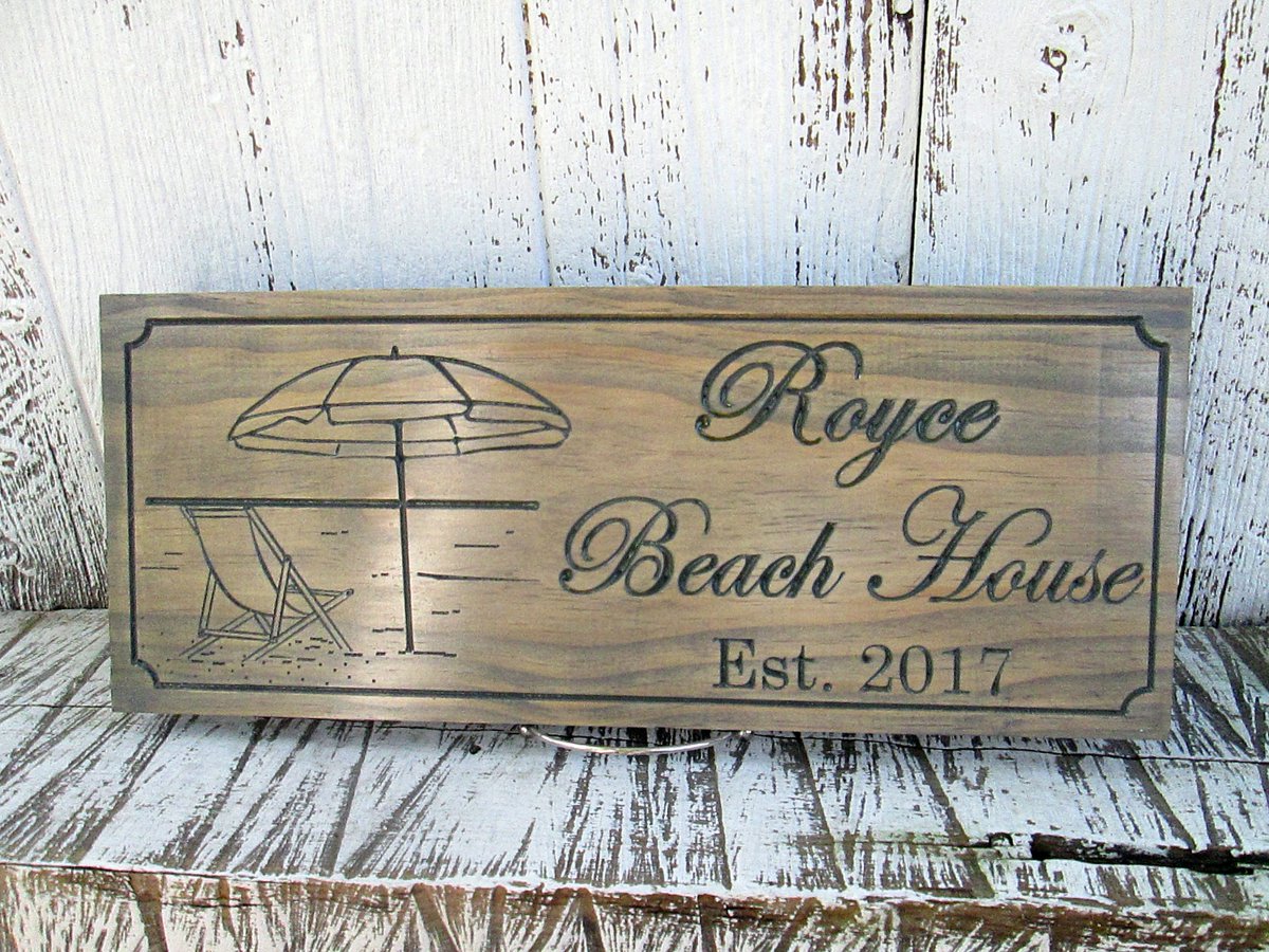 Thanks for the kind words! ★★★★★ 'Very happy with the sign. Great customer service. Will definitely purchase from here again.' Joan D. etsy.me/3qKktyZ #etsy #personalizedsign #woodensign #customwoodsign #establishedsign #housewarminggift #beachhousesign #lastna
