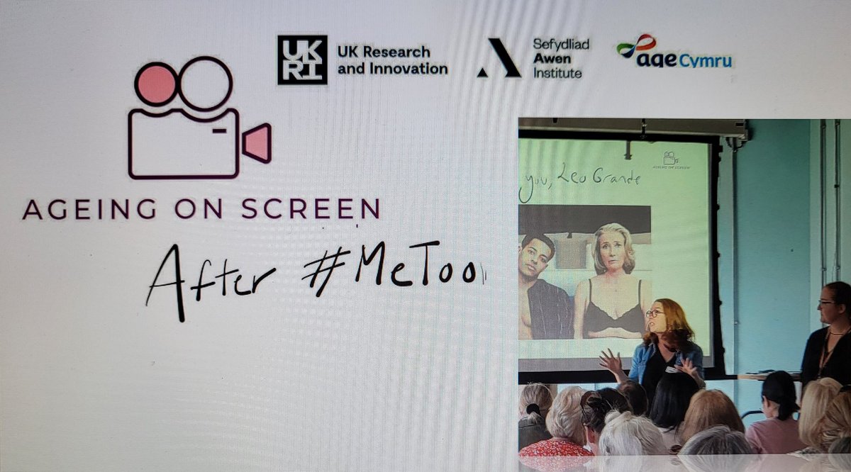 Talking about the #AgeingonScreen Project today at #DWFTH6