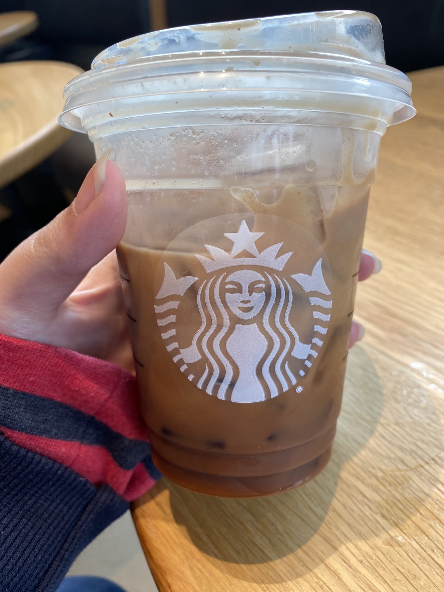 VIOLA ༉‧₊˚ ¡! edtwt on Twitter "got an iced chocolate almond milk