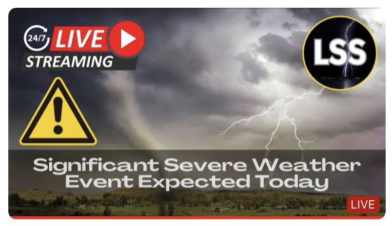 More severe weather expected today…join us as we track what’s happening!
#storms #SevereThunderstorm #SevereWeather 

youtube.com/live/4xQV1jCPt…
