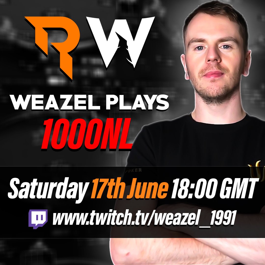 Weazel_1991's tweet photo. Saturday 17th June. Moving up where they respect my raises. Don't miss it https://t.co/0QPVvOhIXh