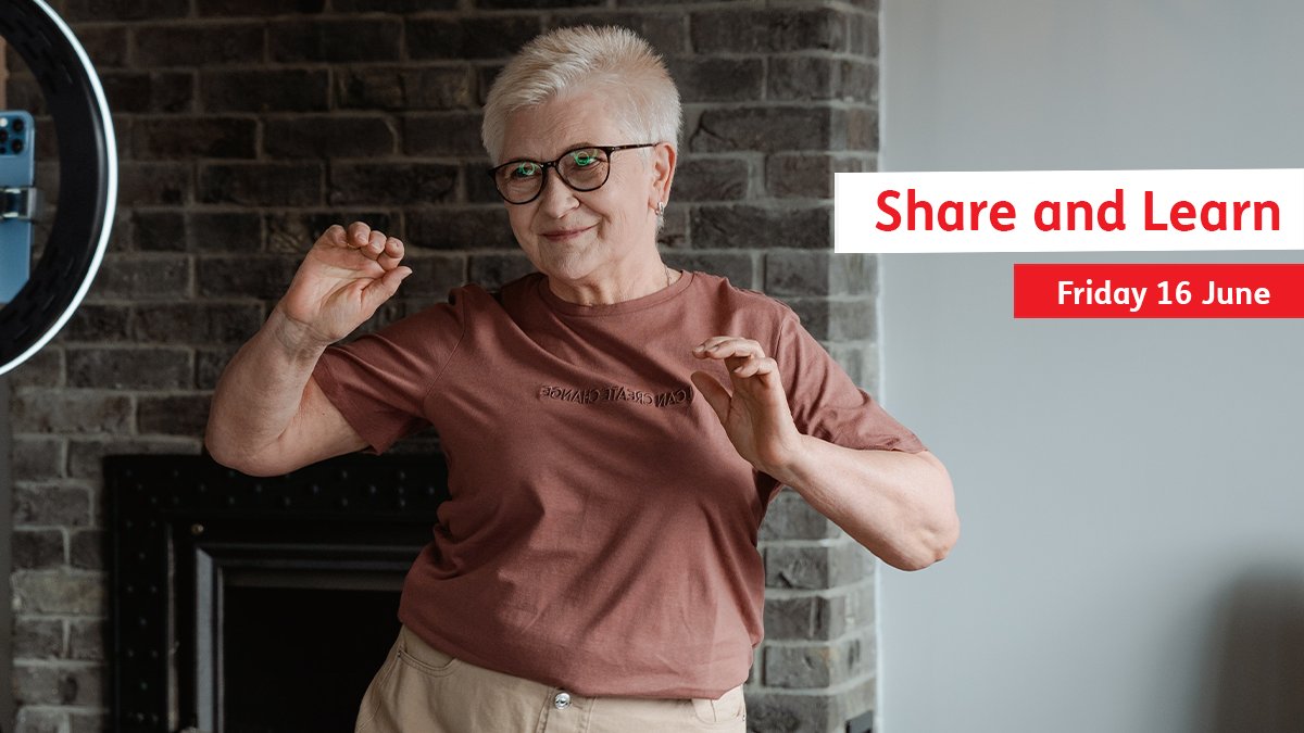Join us tomorrow at 2-3pm for an online Daytime Disco session! 🕺

It’s a great way to connect with other carers and lift your spirits while dancing to your favourite disco tracks.

Carers can sign up for free: carersuk.org/share-and-learn #CarersActive