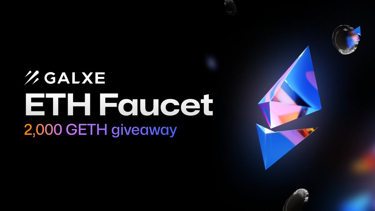 The builder community is the backbone of Web3, which is why…. (drumroll)

Welcome to Galxe’s Goerli ETH Faucet Campaign!

In 2 weeks, 2,000 GETH will be raffled away to lucky builders.

Here’s how to get started👇🏻