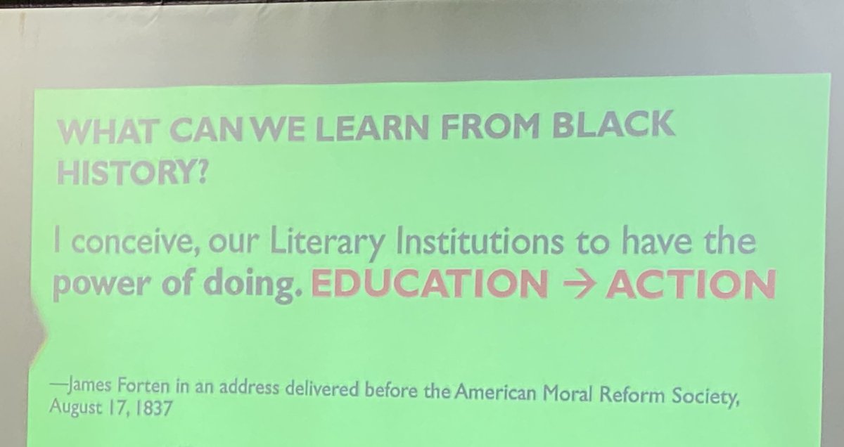 Education is for joy. Education is for action. <a href="/GholdyM/">Gholdy Muhammad</a> #ILSMO23