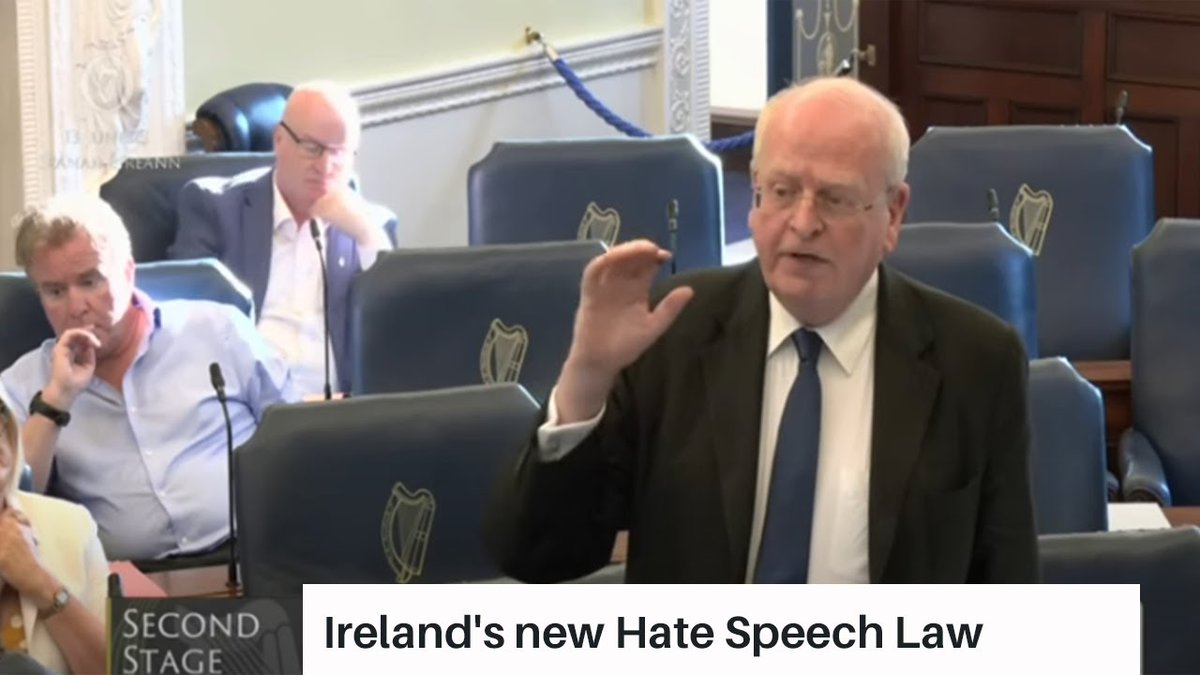 Senator Michael McDowell – Ireland’s new Hate Speech Law

#tonightvmtv #HousingCrisis #rtept  #Liveline  #Irelandisfull #Ireland   #oireachtas #dail #irishnews #irelandnews #dublin #Cork #Limerick #Galway #irish #news #RTEUpfront

Video here :  theirishchannel.com/senator-michae…