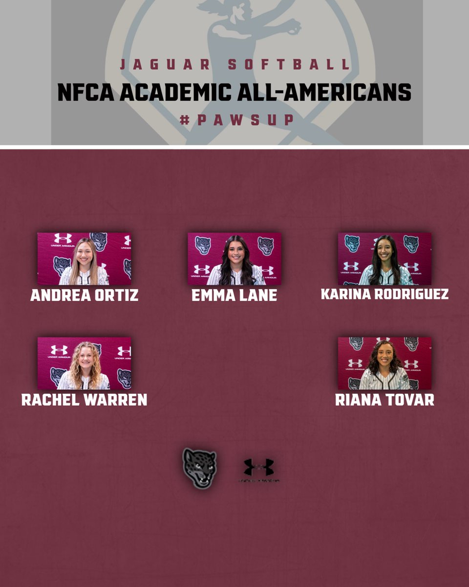 @TamusaSoftball had five named to the NFCA Academic All-American Team. #pawsup