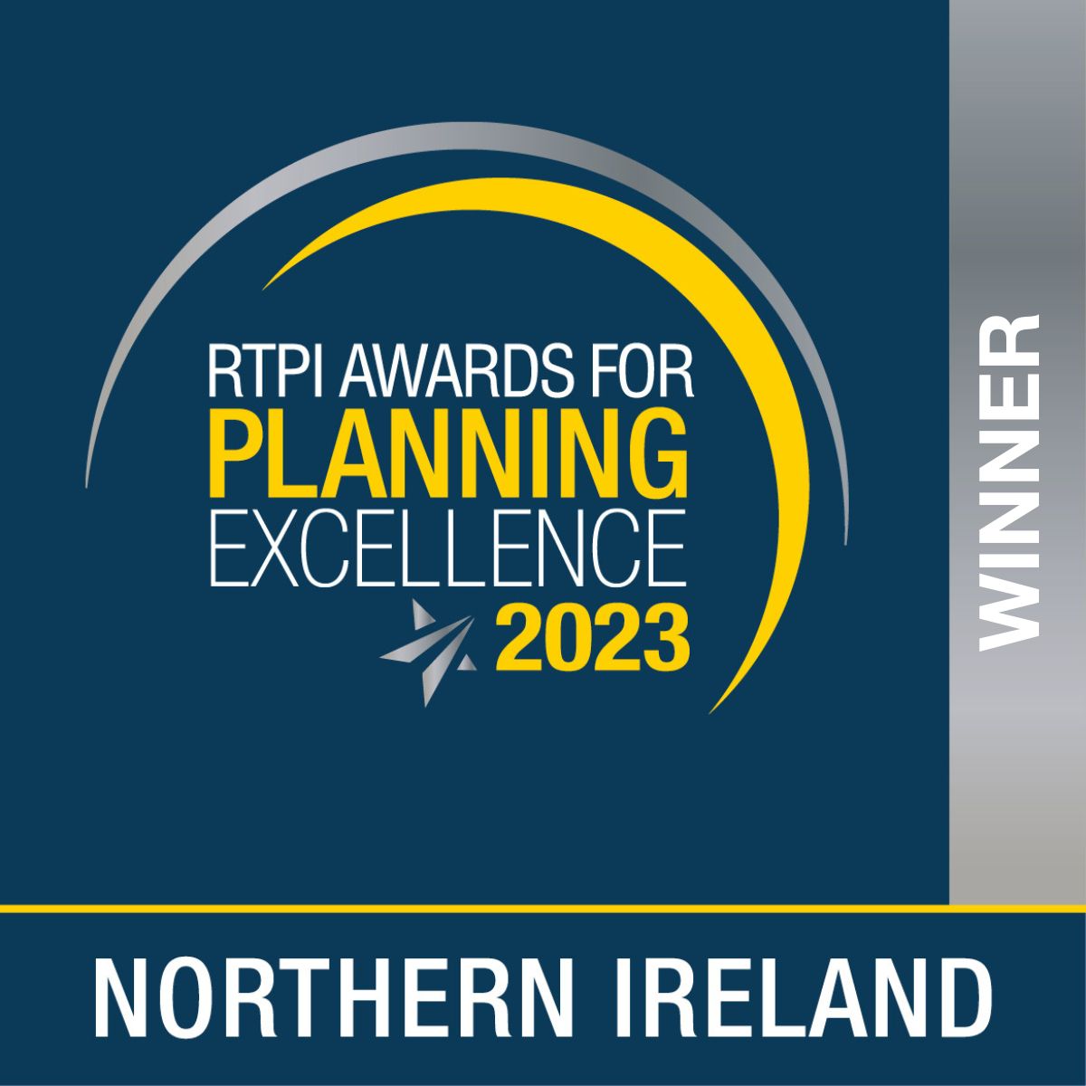 resolveplanning's tweet photo. Delighted that our project @gotstudiotour won the Excellence in Planning for a Successful Economy at the @RTPINI awards this afternoon. A fantastic project, planning team and client @design_mcadam @carsonmcdowell @williamorbinson @JH_Belfast @LinenMillStudio https://t.co/OCZY24p0jU