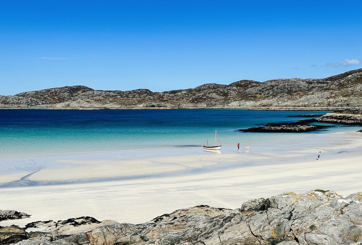 It feels like an Achmelvich kind of day ☀️⛱️⛵️ #VisitScotland