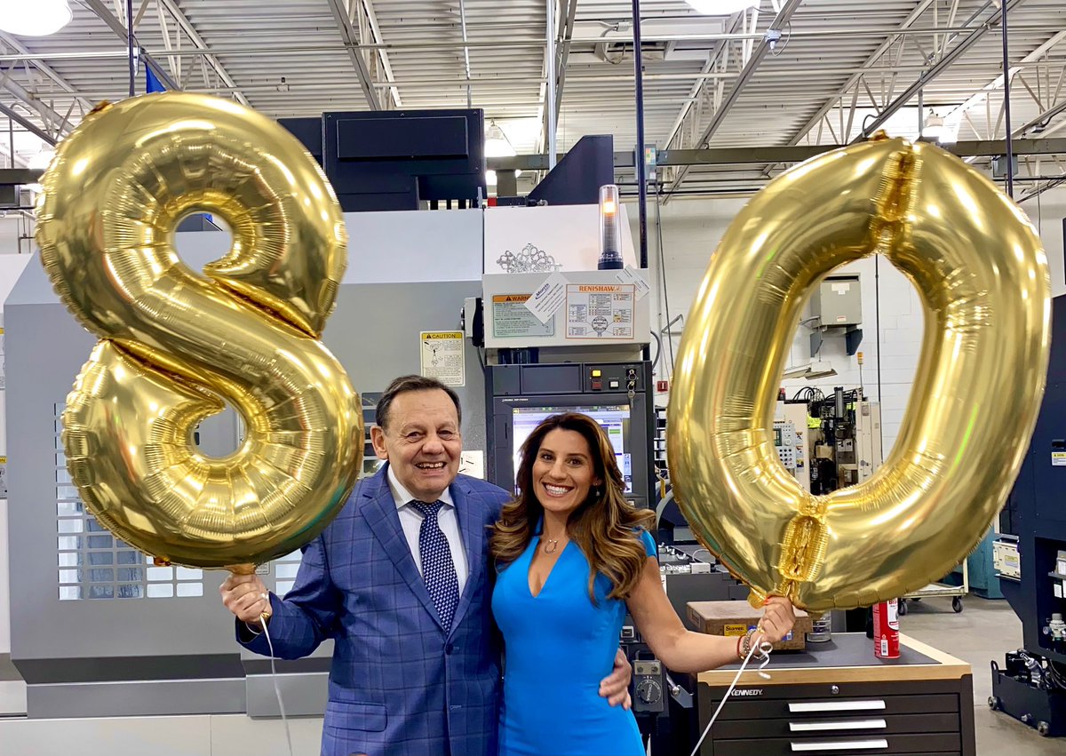 NWolterHMmfg's tweet photo. Happy 80th Birthday, Dad!
 
I couldn’t do this without you so thank you for being the best business partner, my mentor, my best friend, but most importantly thank you for being my hero and the best father.

#HMManufacturing #manufacturing #HappyBirthday #80yearsold #machining https://t.co/mDMGbiIfR9