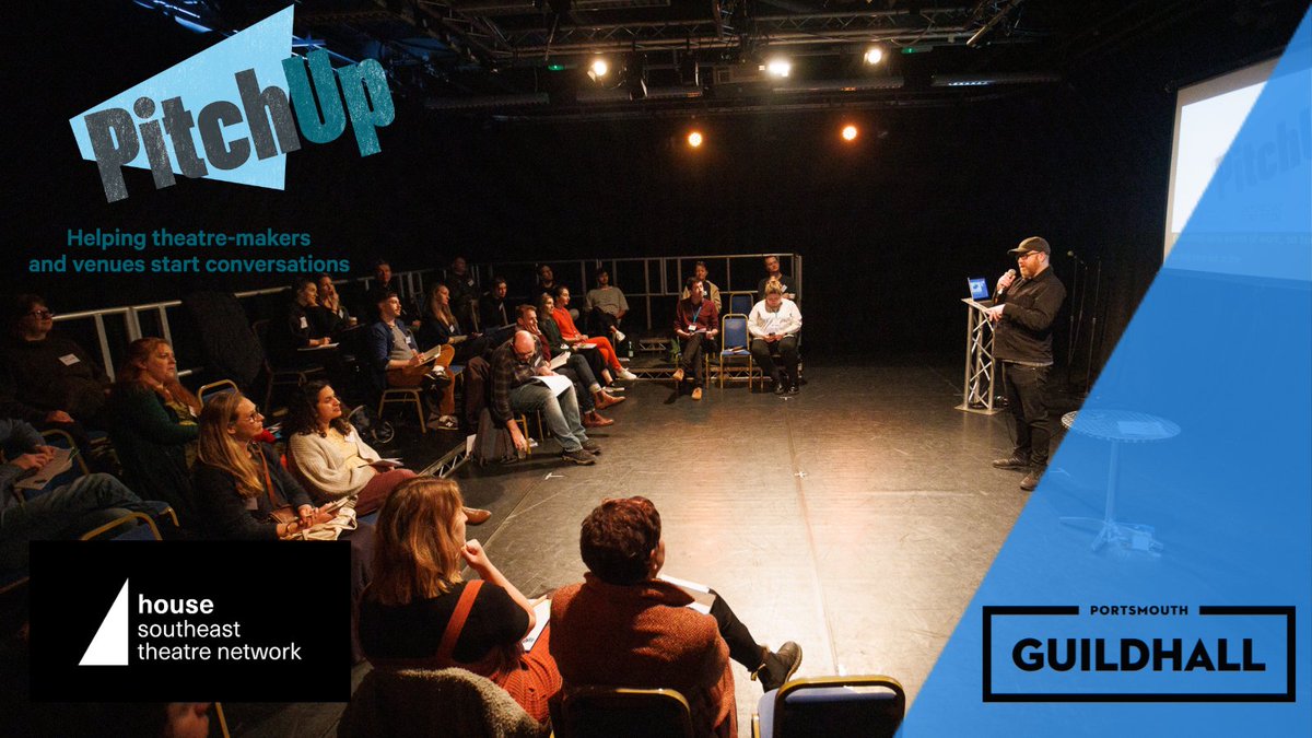 Applications close on Sunday for artist and venue project pitches at our autumn Pitch Up event <a href="/PortsmouthGhall/">Portsmouth Guildhall</a>.

The event is a friendly, relaxed way to find partnerships for your artistic projects and we're always looking for new groups to apply! 
housetheatre.org.uk/events/pitch-up