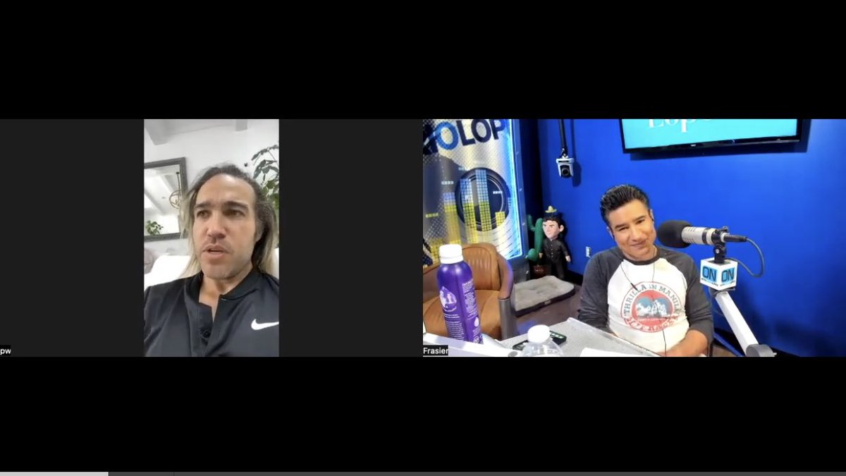 davidjude's tweet photo. News: @petewentz interview with @mariolopezviva for @onwithmario discussing tour, sm(f)s, movie premieres and more: https://t.co/2zK3JcXVng https://t.co/hNlTmz0FOU