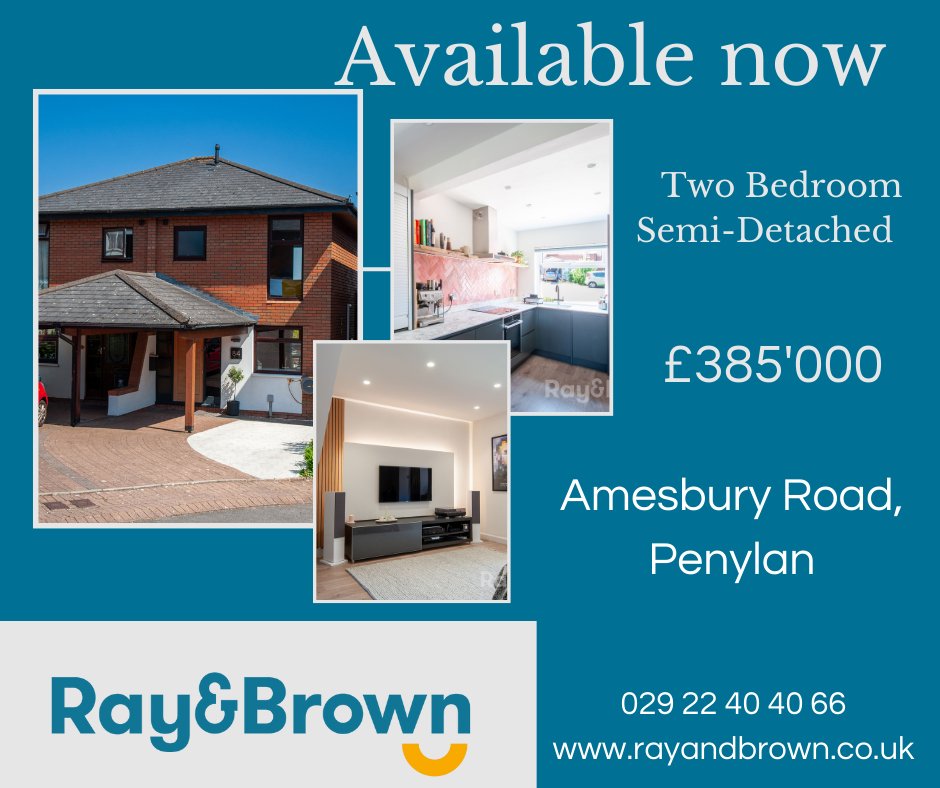 Simply Stunning. This property has been modernised to a high spec and is amazing!!

rightmove.co.uk/properties/136…

#penylan #propertyincardiff #cardiffestateagent #sellinghouses #cardiff #newhome #porcelanosa #swisskrono
