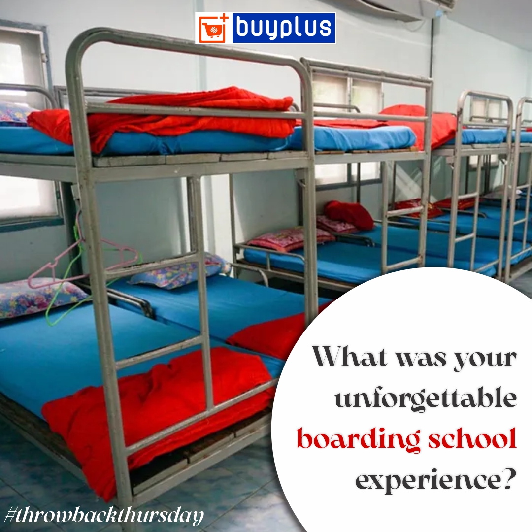 buyplusng's tweet photo. It's throwback thursday guys!! If you attended a nigerian boarding school you should definitely have one or more interesting experience(s).
What was yours? Let us know in #throwbackthursday #throwbacknaija #nigerianboardingschoolmemories #buyplusng #plusineverybuy https://t.co/acwjFeBu6j