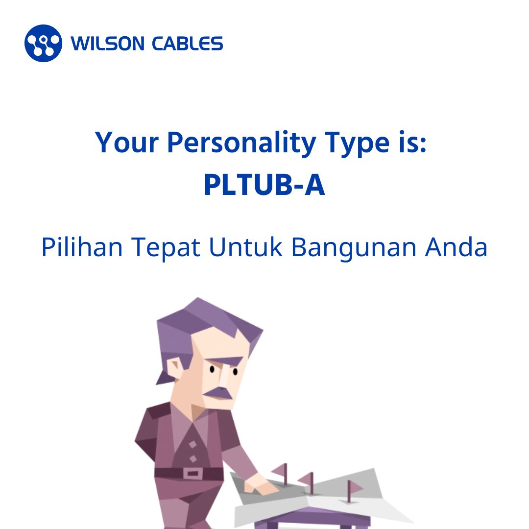WilsonCable's tweet photo. Rame MBTI, kira-kira MBTI #SobatWilson apa? Kalo #MinWilson sih ini hihihi… https://t.co/vuFrUyWrep