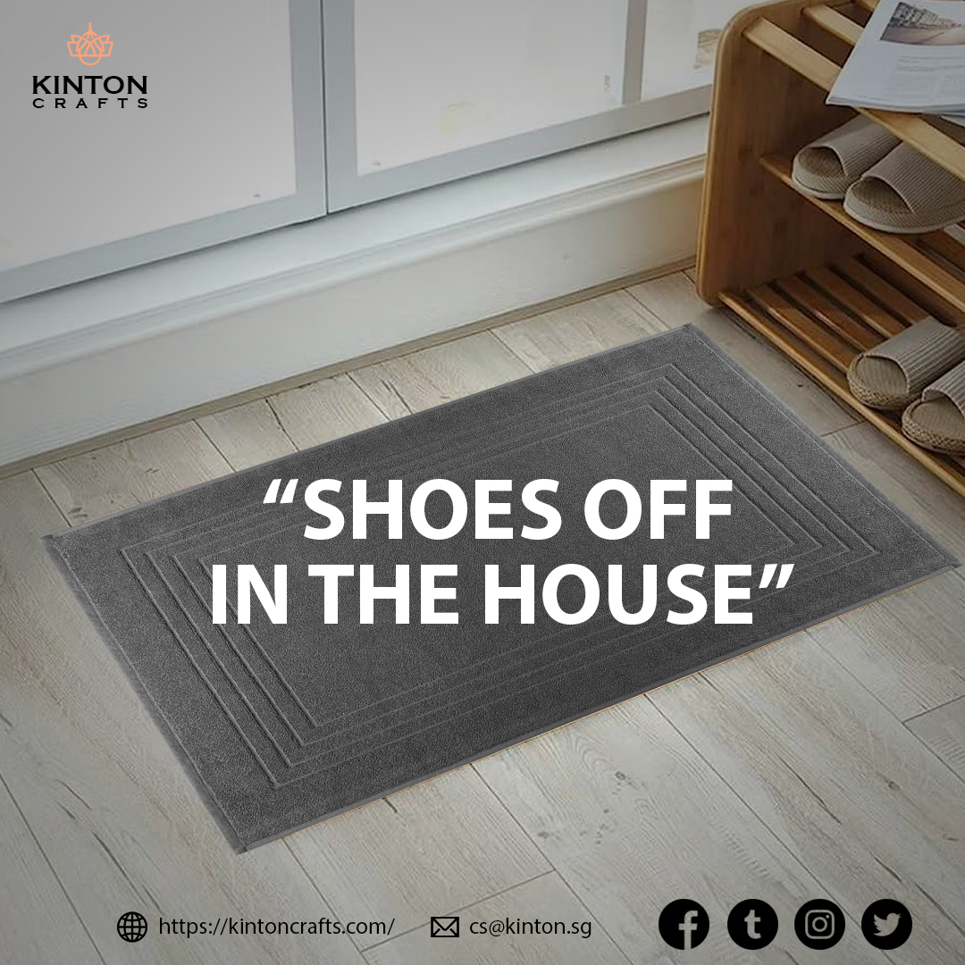 KintonCrafts's tweet photo. Leave Your Shoes and Egos at the Door

#BathMat #HomeLinen #HomeDecor #KintonCrafts https://t.co/X86TPfAGgV