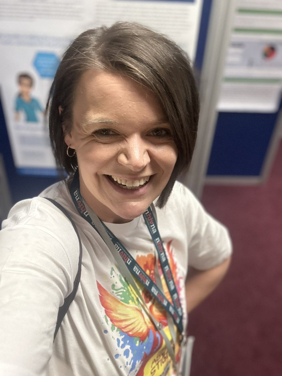 Checking out all the amazing posters at #nhivna whilst rocking my anti-stigma @nhivna t-shirt. Also feeling very honoured to have been mentioned as a highlight in 25years of NHIVNA. If it was not for NHIVNA I would not be where I am in my career now. #thankyou @NorthMcrGH_NHS