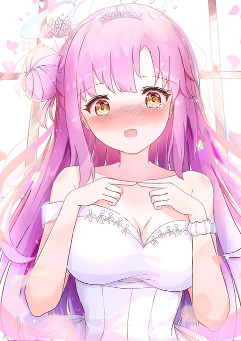 ミカとウェディング #ブルアカ 