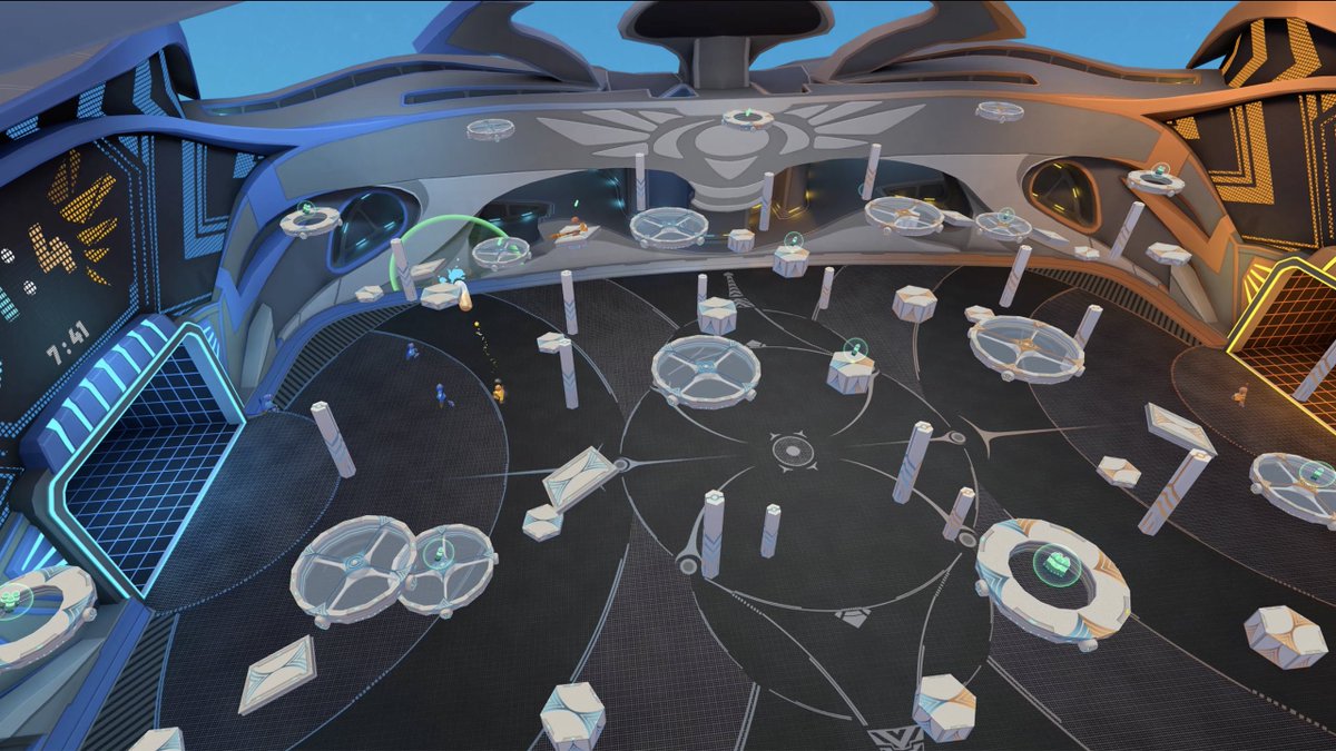 SkyStrikersVR's tweet photo. But now let's enjoy the new arena!! 😍

#SkyStrikersVR #SSVR #VR #VRGaming #virtualreality #indiedev #gamedev #pcvr #steamvr https://t.co/Ed4eFf3VRg