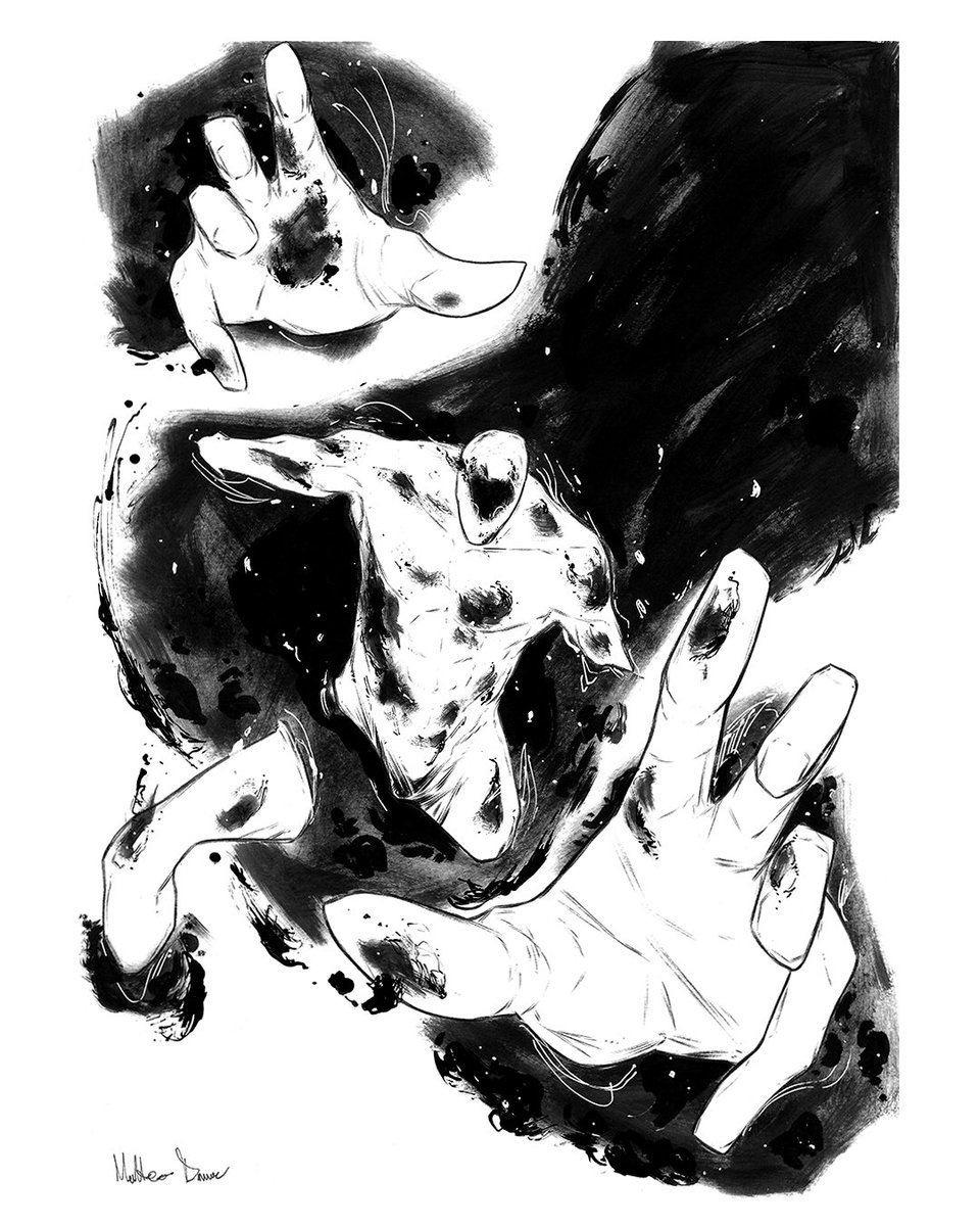 DamaroMatteo's tweet photo. The Spot | Fabriano 25x35 

#theSpot #AcrossTheSpiderVerse #spiderman #spidey #marvel #MarvelComics #comics #ink #inking 
#fabriano https://t.co/S7R1eJYPoc