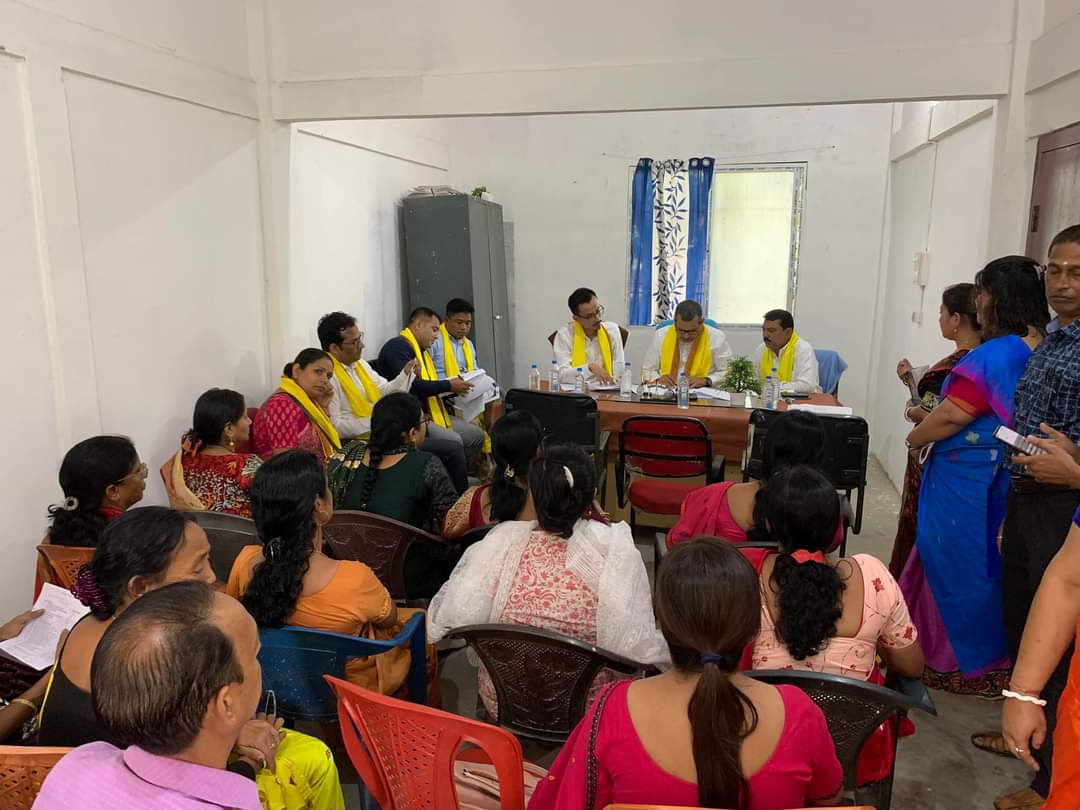 iKaushikRai's tweet photo. Attended the meeting on Vigilance and Monitoring Committee for Integrated Child Development Services (ICDS) at the Office of the Child Development Project Officer,Lakhipur, today.
@himantabiswa https://t.co/eOYCNx4z2H