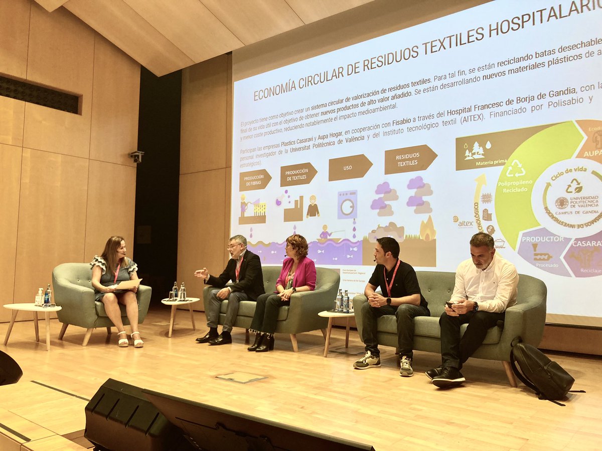 🔝Conducido por <a href="/SaforSalut/">Safor Salut</a>, hablamos de "proyectos de imapcto en el ecosistema de salud de Gandia " con <a href="/ramonaupa/">Ramon</a>, de #Aupa
, Romina del Rey y Pilar Sánchez de <a href="/UPVCampusGandia/">Campus de Gandia | UPV</a>, Borja Ferrer, de <a href="/gvalapedrera/">GVA Hosp La Pedrera</a> y Jose Millet, de <a href="/UPV/">Universitat Politècnica de València</a> 

#eHealthGandia
#DistritoeHealth