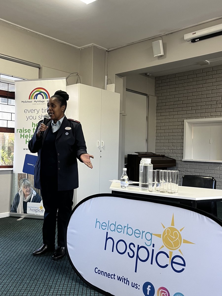 HelderbergSoc's tweet photo. The residents and staff of the HSFA had a visit from the Helderberg Hospice - an organisation that facilitates the quality of life/alleviates suffering within our community so that people experience peace, comfort and dignity when it matters most. #hospice #HelderbergHospice https://t.co/jgmV13Lh92