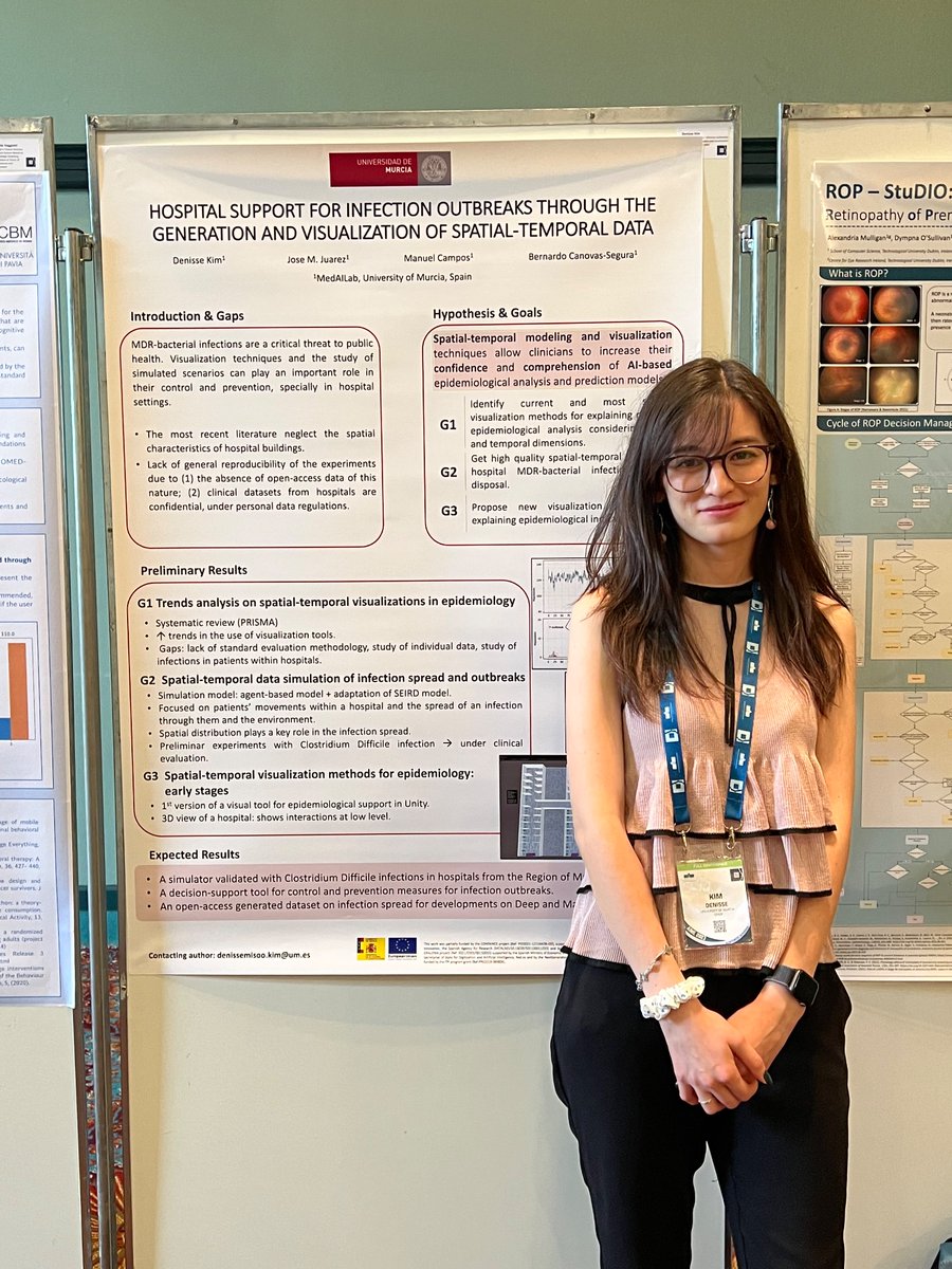 medicalAILab's tweet photo. This week, our colleagues @antoniolopezmc and Denisse Kim are attending Artificial Intelligence in Medicine conference in Portorož (Slovenia), co-chaired by @juarezprofesor, where they are also presenting their latest research.

#AIME2023 https://t.co/TIwYUBPC8b