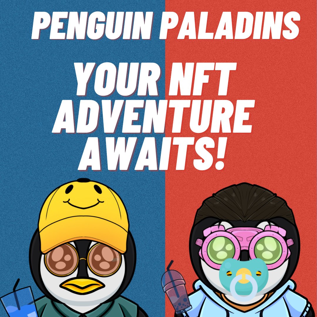 PenguinPaladins's tweet photo. NETSUKES x project paladin WL COLLAB 
5x NETLIST SPOTS
5wl x penguin paladin

TO WIN :
❤️ Like and 🔁 RT this tweet 
👥 Follow @netsukesnft and @penguinpaladins
🗣️ Tag one friend in the comments
👉 Join our discord communities:

https://t.co/4HgaunG7sw
https://t.co/2b6wp00tpC https://t.co/oKHg7GPyXu