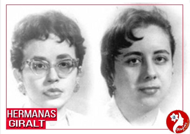 #MujeresEnRevolución 15 de junio de 1958: Hermanas Giralt, jóvenes asesinadas por las hordas del coronel Esteban Ventura. Asesinaron la alegría, Asesinaron la bondad, Asesinaron a las flores. #TenemosMemoria #IzquierdaLatina