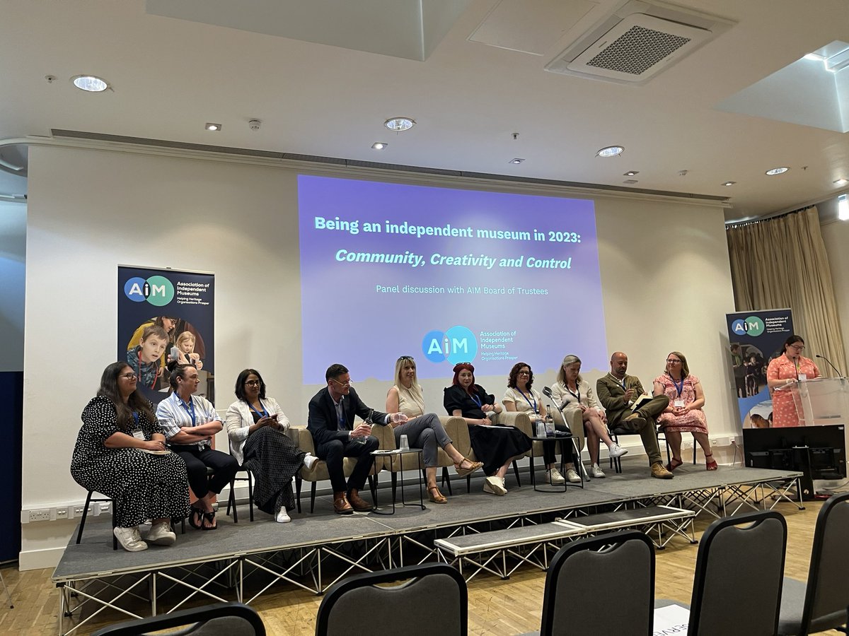 drellietheking's tweet image. The @Aimuseums board about to deliver a lively discussion on being an independent museum in 2023 #AIMconference2023