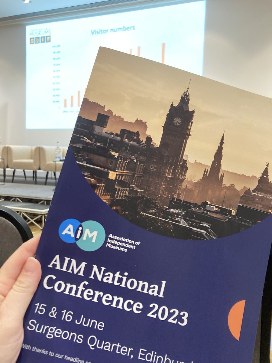 Excited to be at #AIMConference2023 at <a href="/surgeonshall/">Surgeons' Hall Museums</a> in Edinburgh today!
